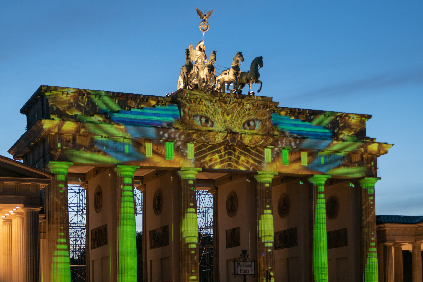 Brandenburger Tor,  Festival of Lights 2018