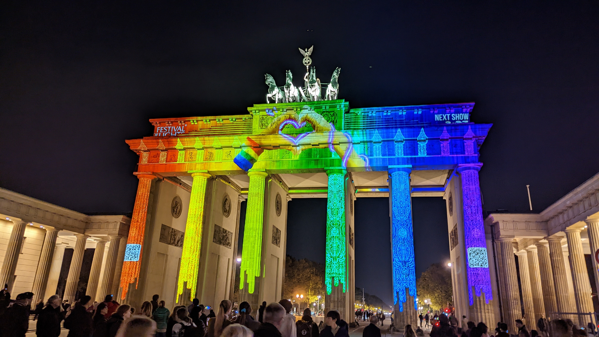 Brandenburger Tor, Festival of lights 2022