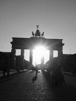 Brandenburger Tor Gegenlicht