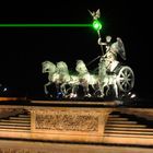 Brandenburger Tor Grüner Laser