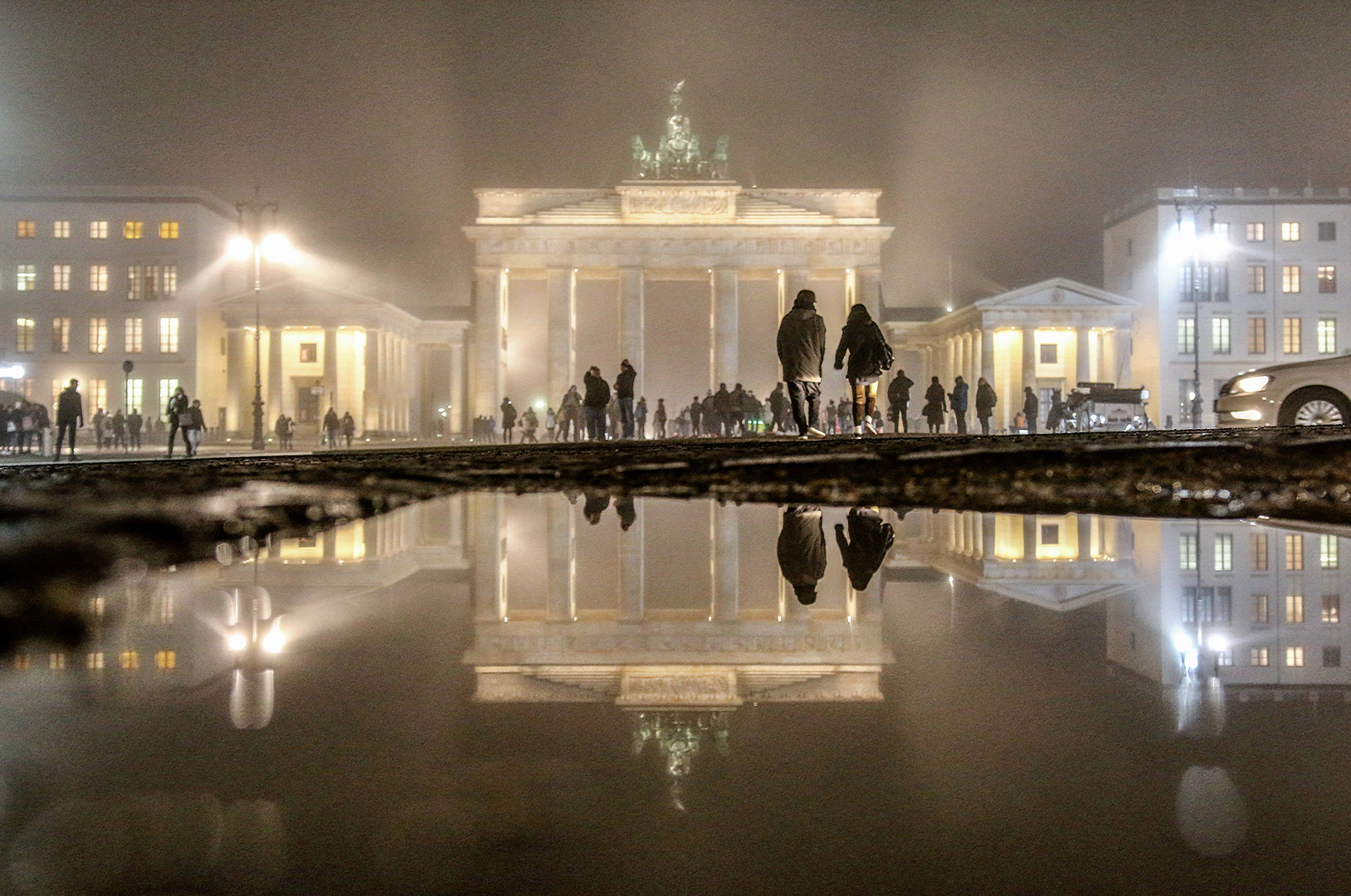 Brandenburger Tor im Nebel