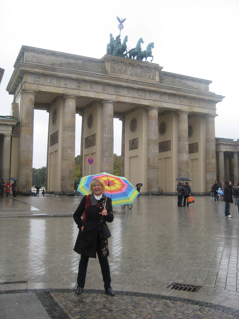 Brandenburger Tor im Regen! 2011