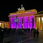 Brandenburger Tor in Berlin beim Festival of Lights.