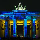 Brandenburger Tor in Blau