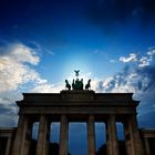 Brandenburger Tor in Blau