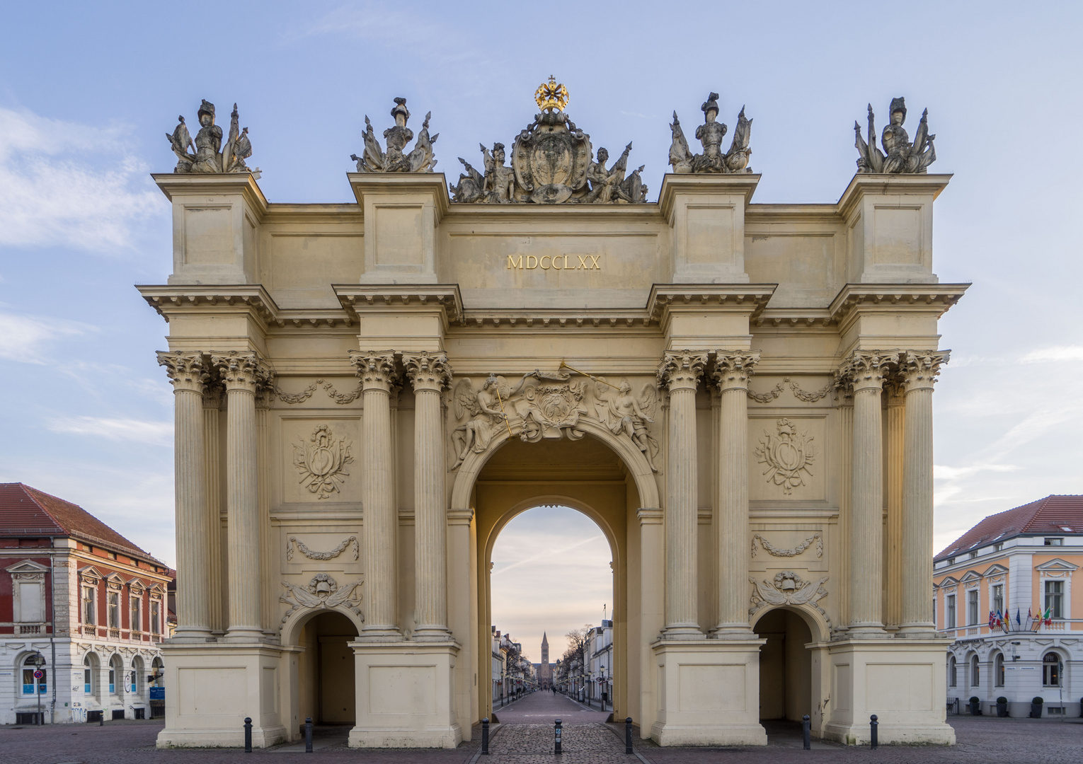 Brandenburger Tor in Potsdam Foto & Bild architektur, stadtlandschaft