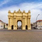 Brandenburger Tor in Potsdam von der Stadtaußenseite aus gesehen