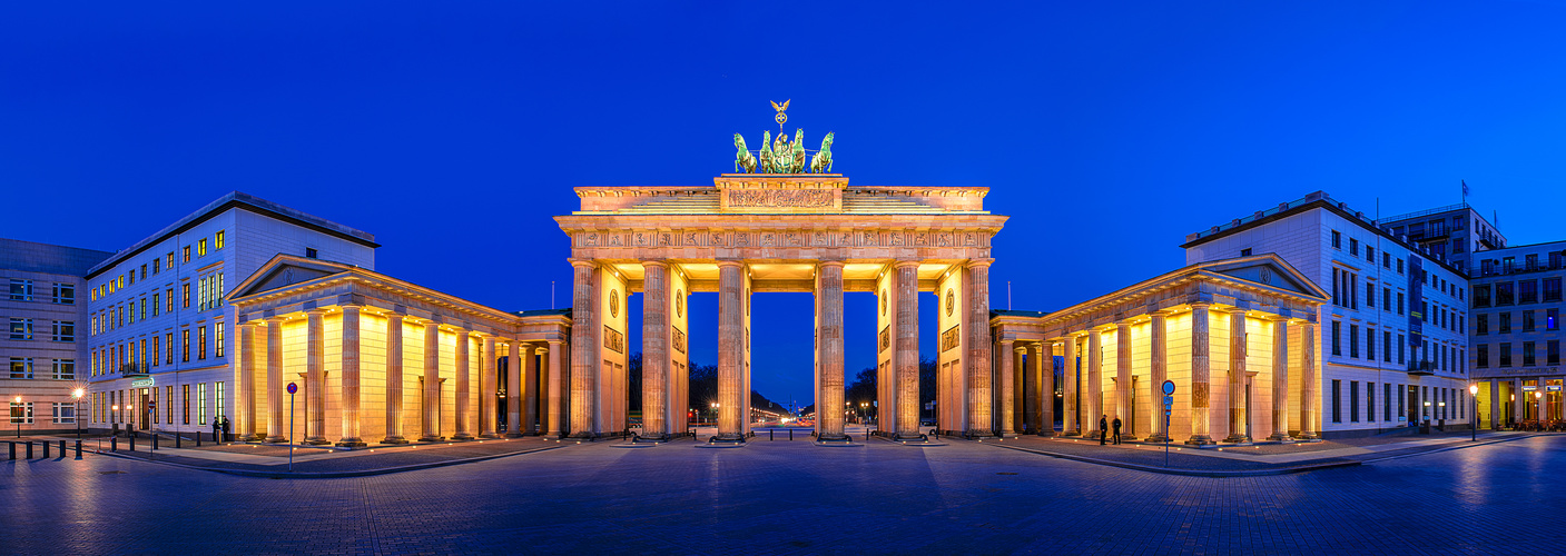 Brandenburger Tor Leergefegt !