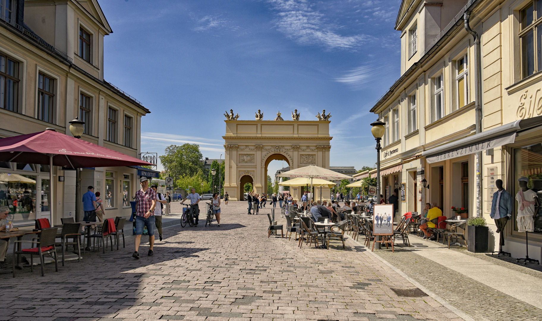 Brandenburger Tor Luisenplatz Potsdam