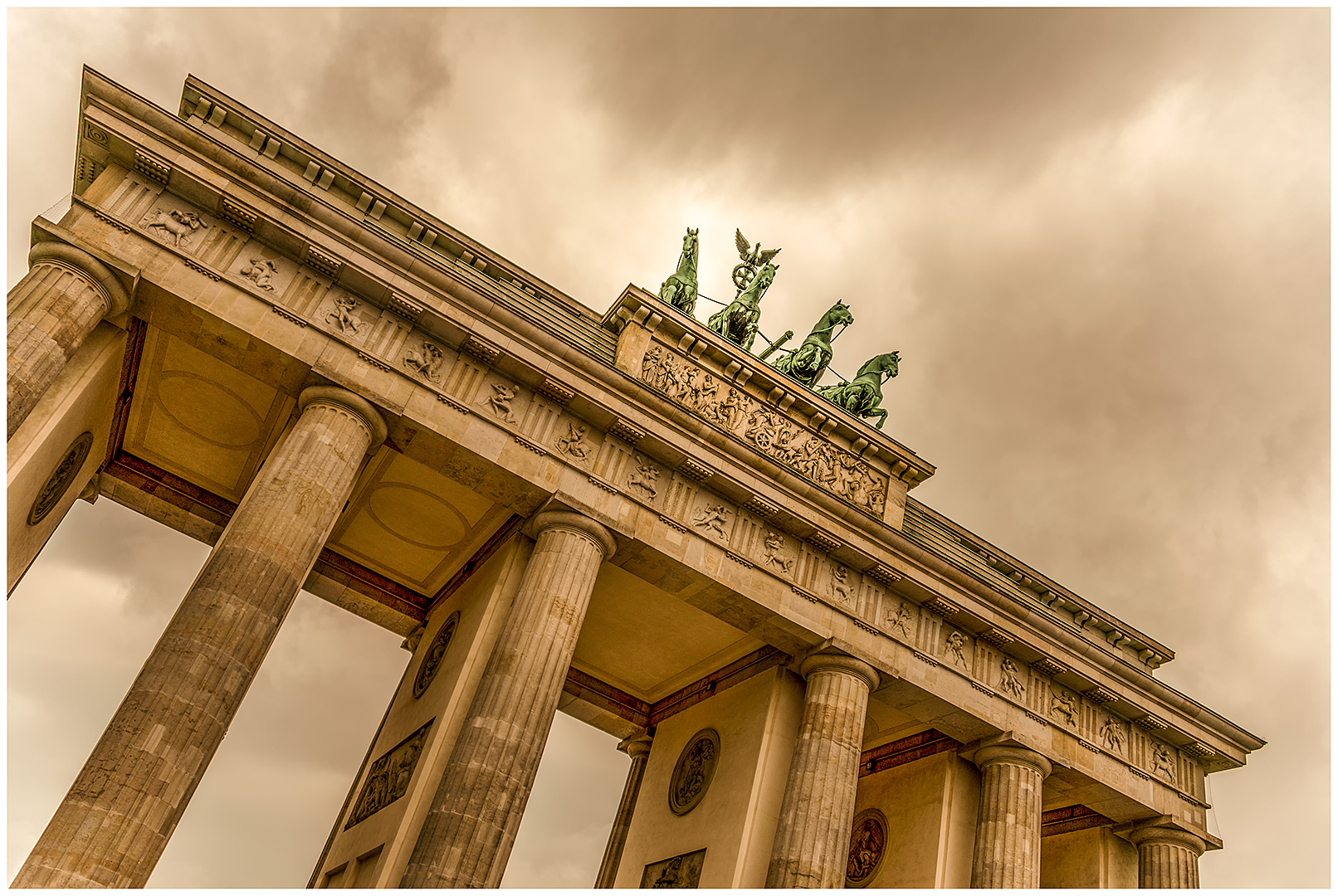 Brandenburger Tor mal anders 