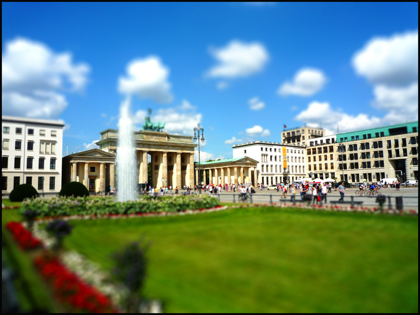 Brandenburger Tor mal anders..