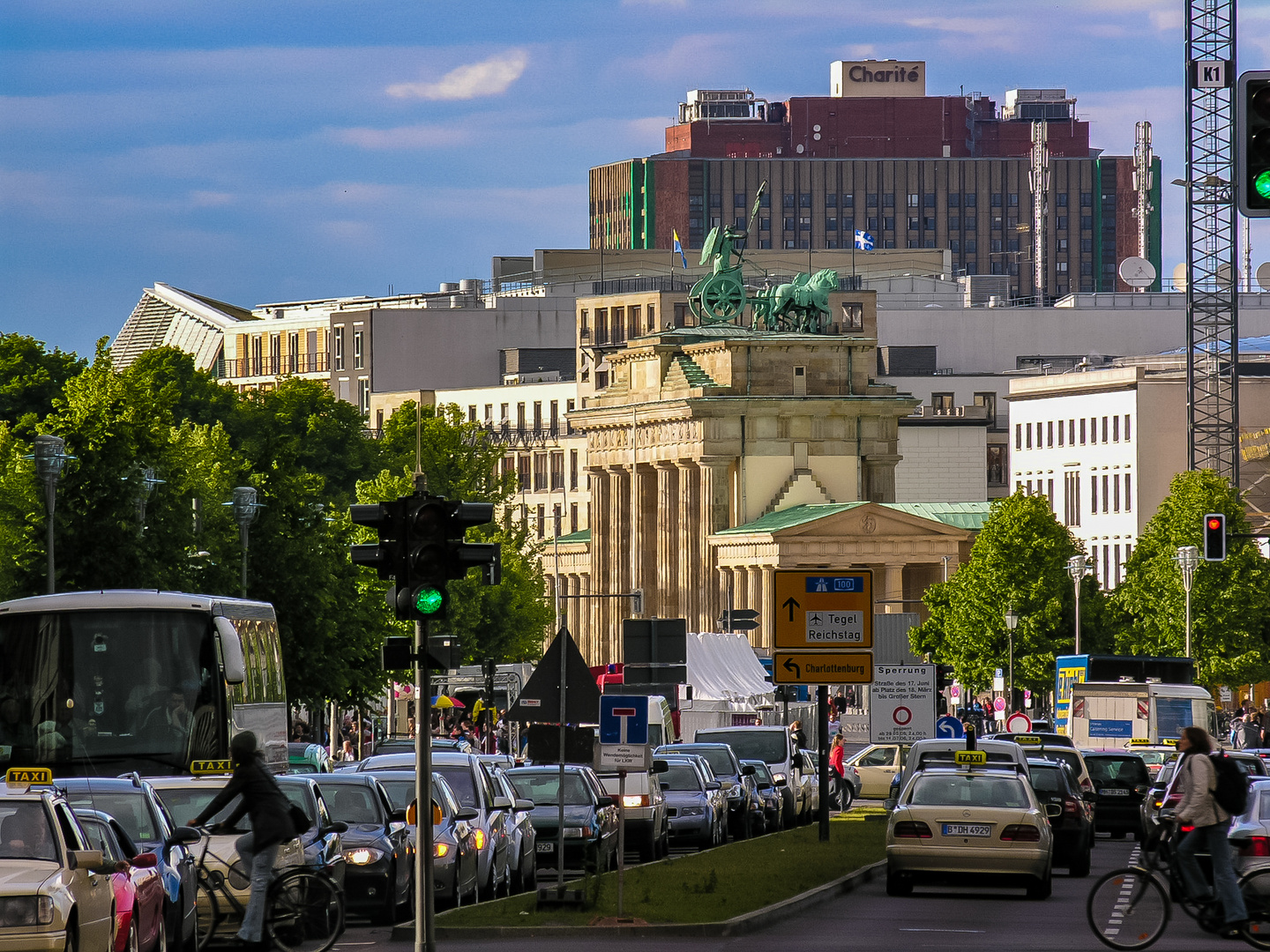 Brandenburger Tor mal ungewohnt