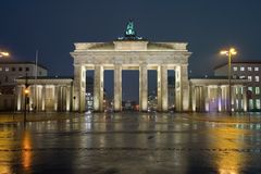 Brandenburger Tor nach dem Regen