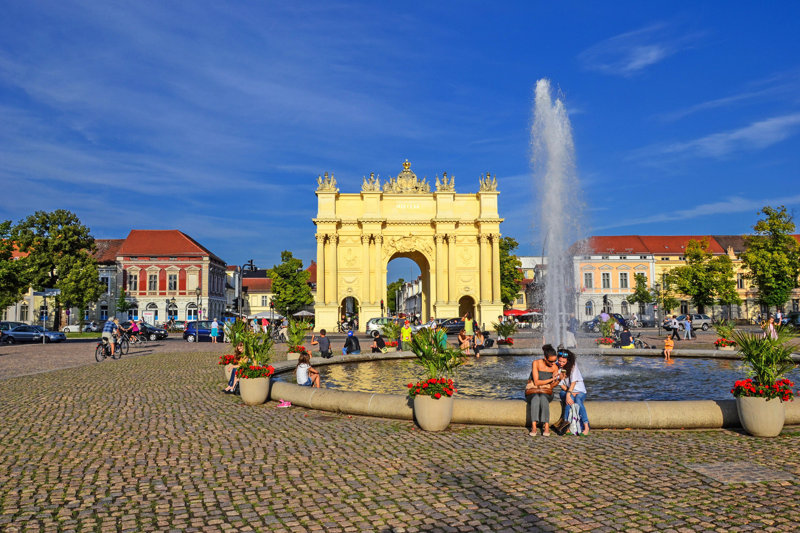 Brandenburger Tor Potsdam Landseite