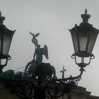 Brandenburger Tor - Quadriga von hinten