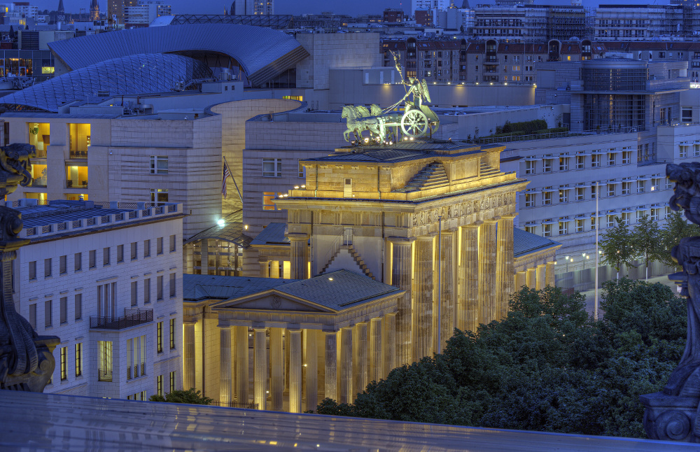 Brandenburger Tor Reichstagsblick