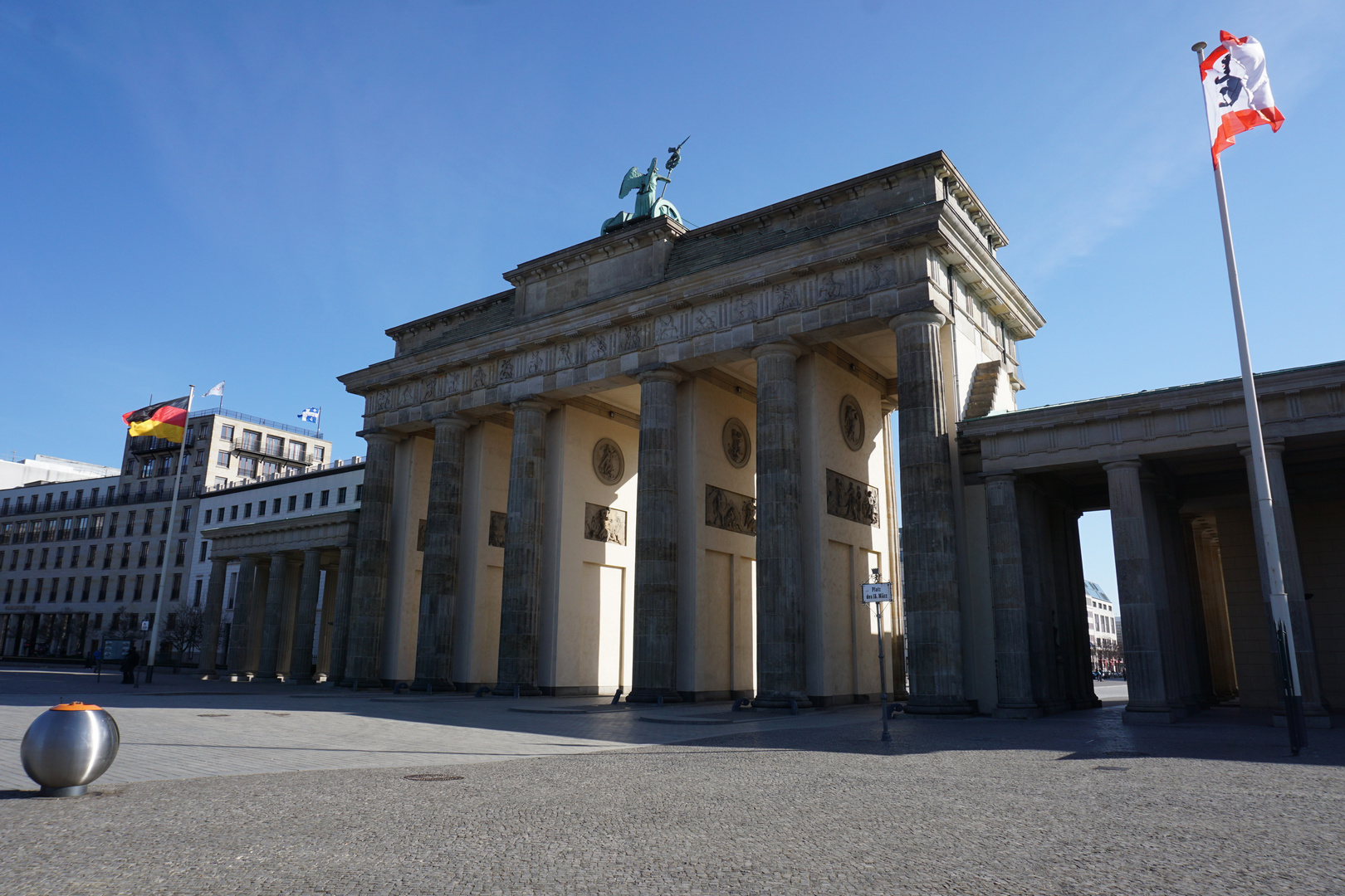 Brandenburger Tor Rückseite