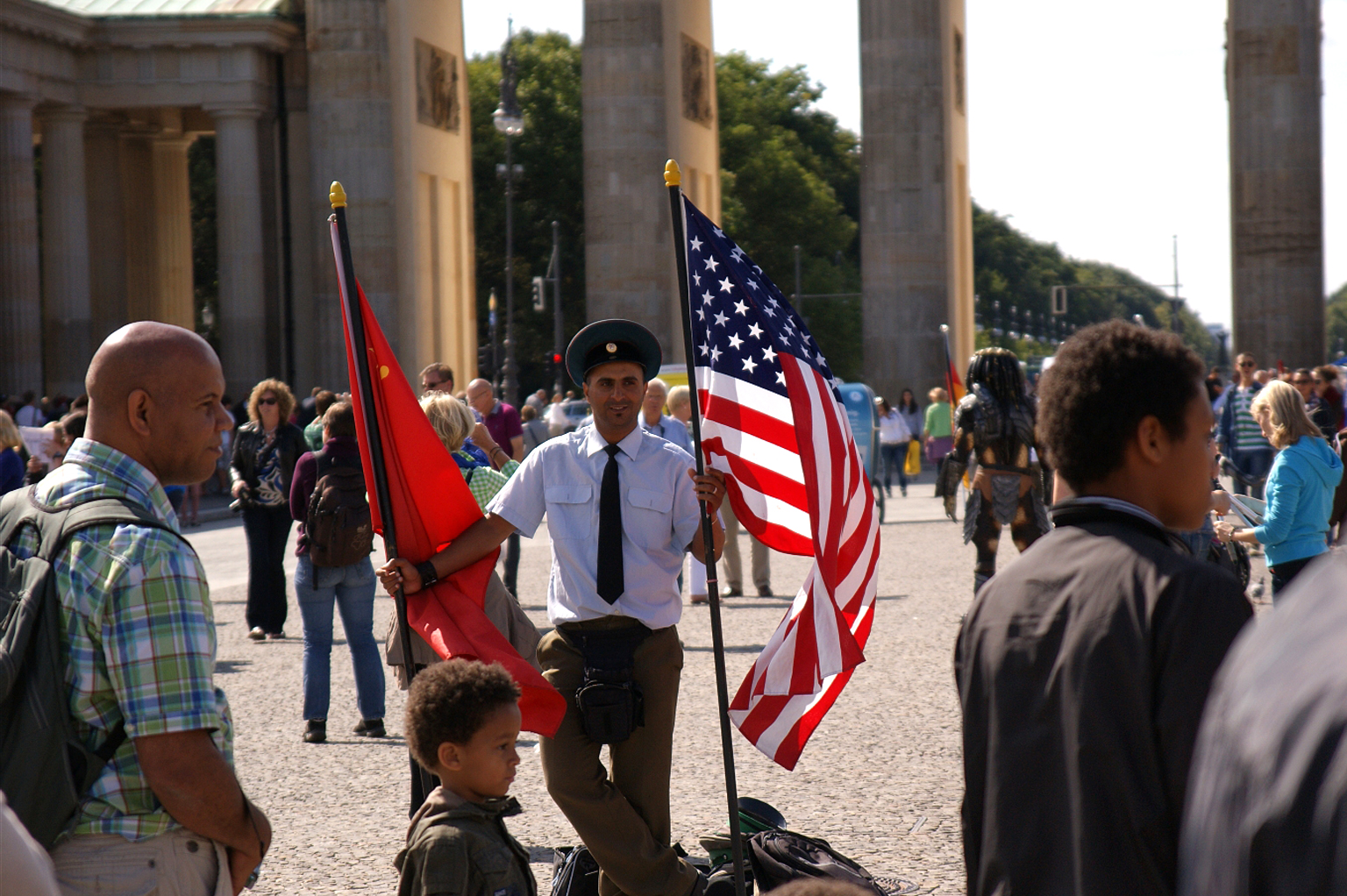 Brandenburger Tor - Touristenmodel