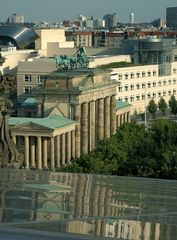 Brandenburger Tor und Amerikanische Botschaft