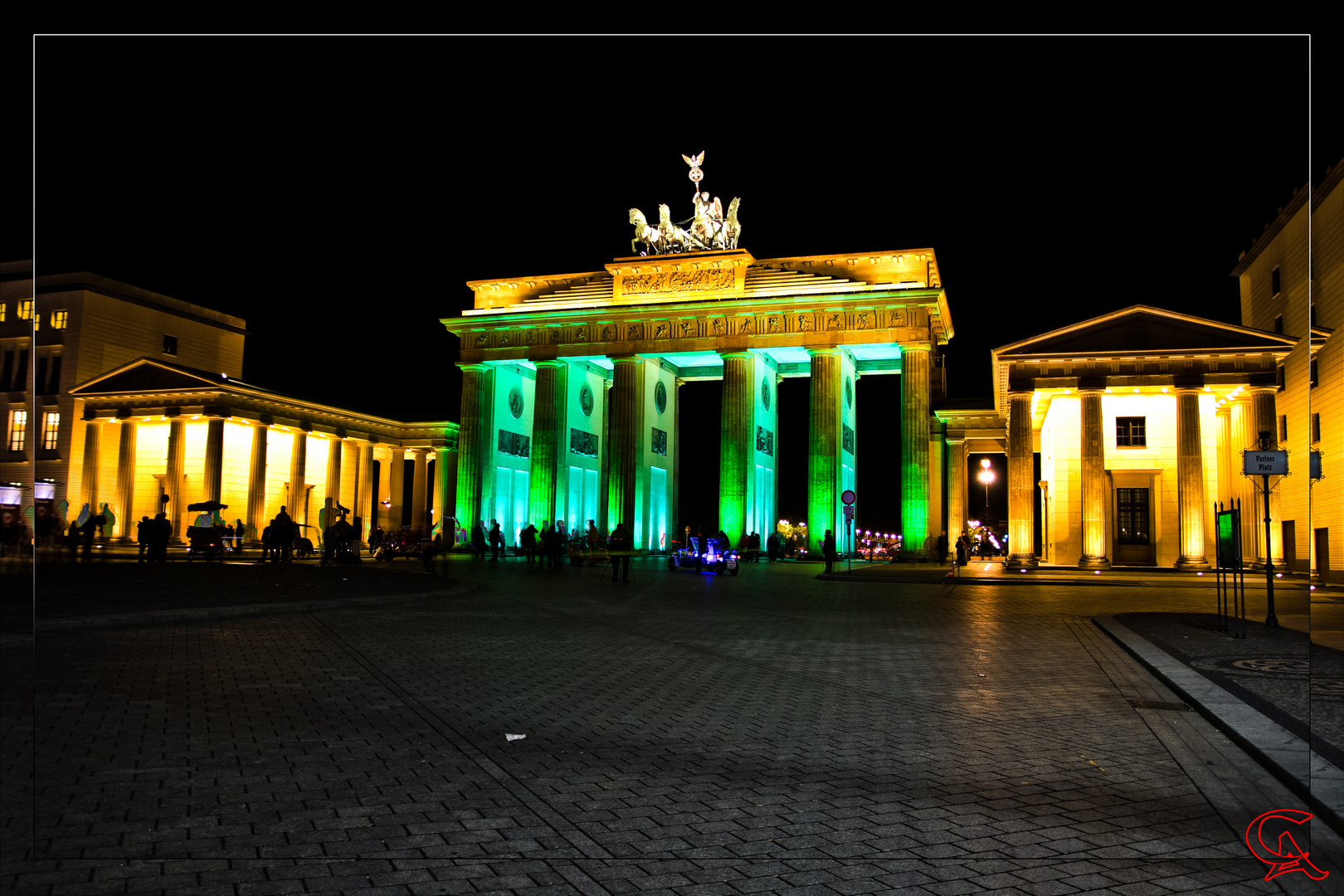 Brandenburger Tor zu Festival of Lights