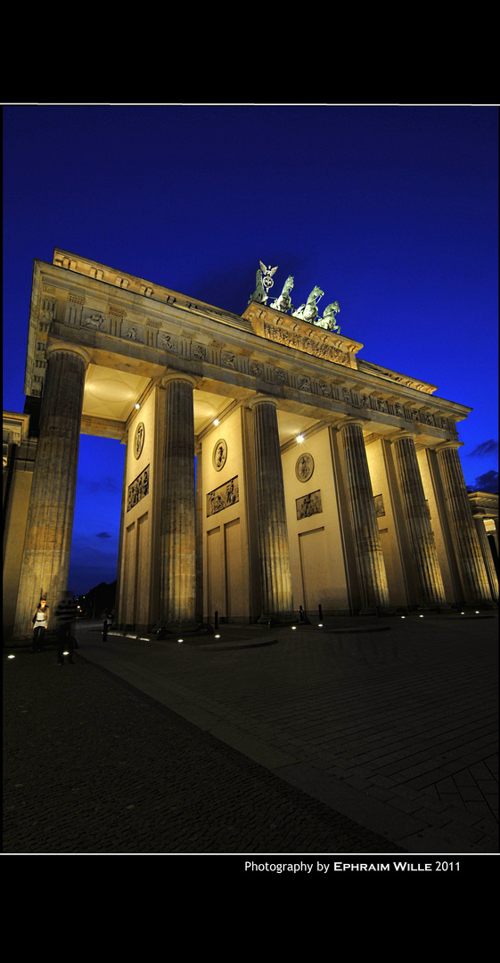 Brandenburger Tor zur Blauen Stunde