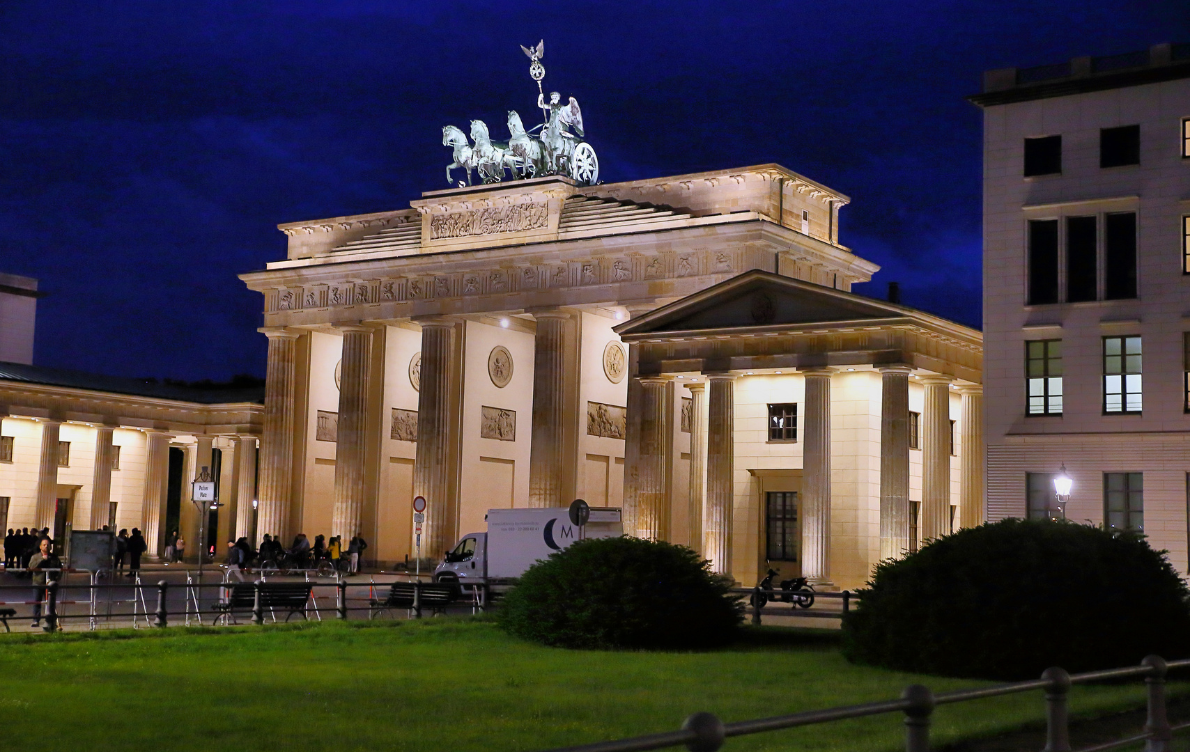 Brandenburger Tor zur Blauen Stunde