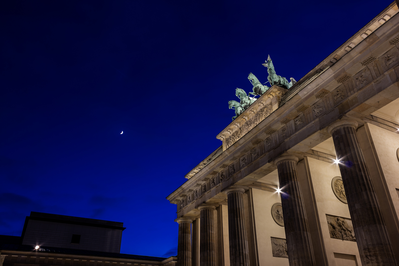 Brandenburger Tor zur Blauen Stunde