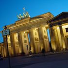 Brandenburger Tor zur blauen Stunde