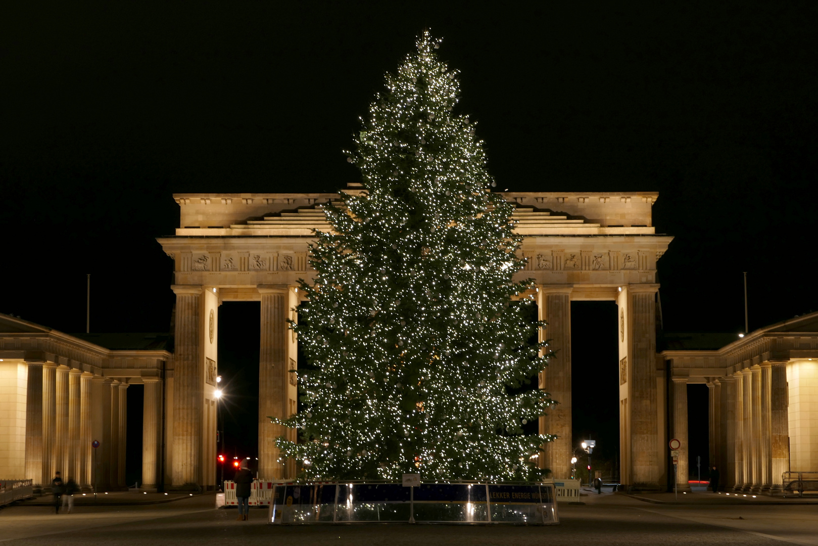 Brandenburger Tor zur Weihnachtszeit