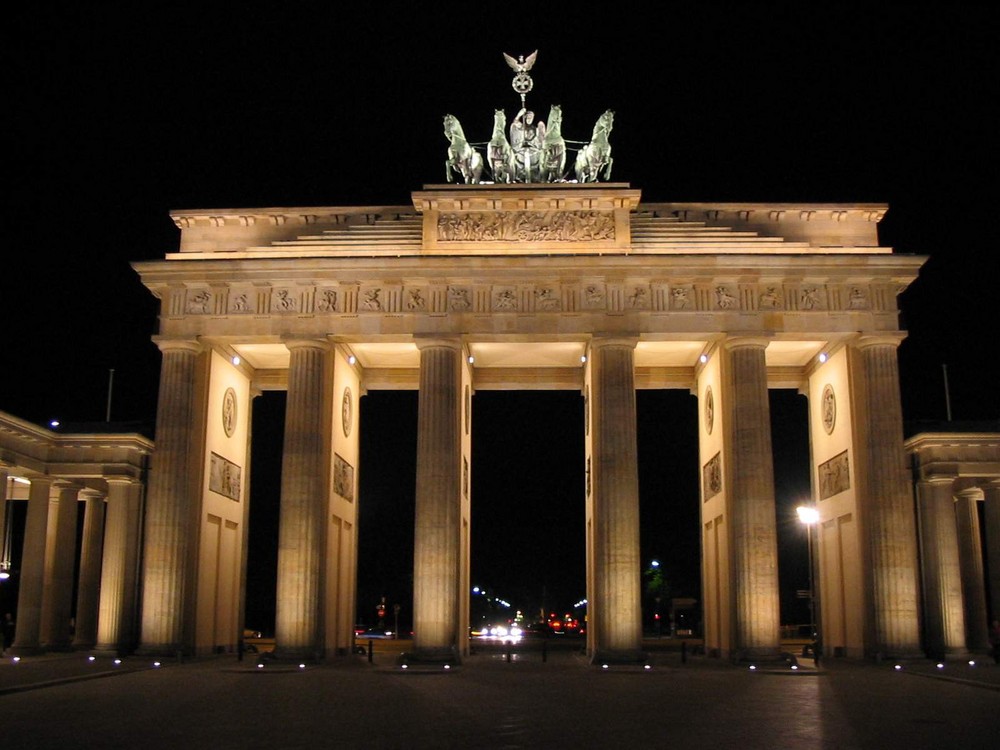 Brandenburgertor bei Nacht....