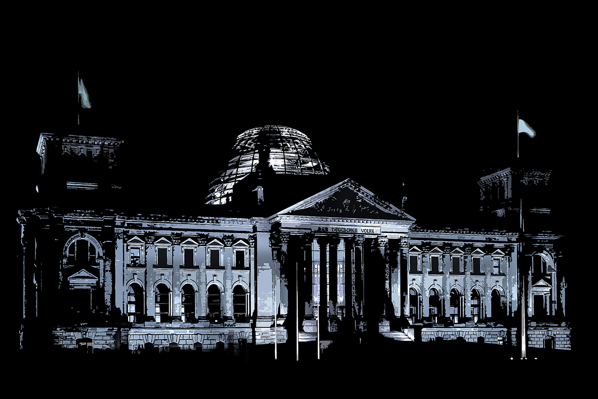 Brandenburgertor, Berlin, forntal