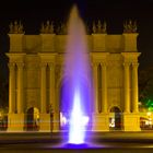 Brandenburgertor in Potsdam bei Nacht