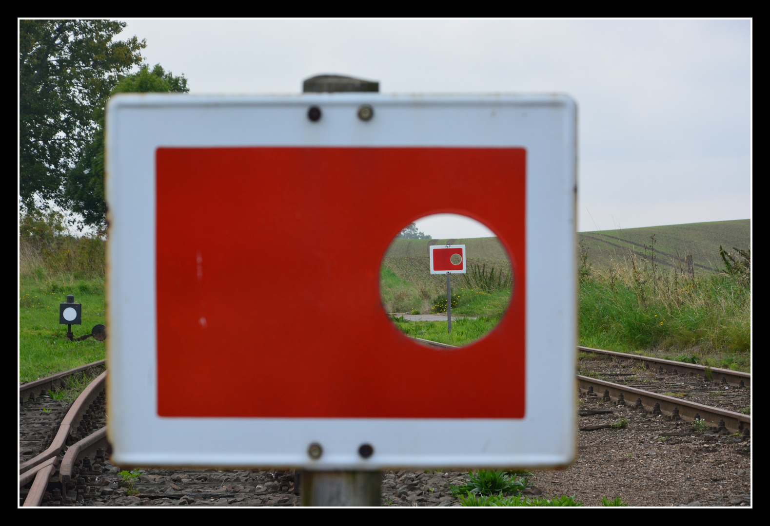 Brandenburgisches Kleinbahnmuseum – Streckenende in Damme