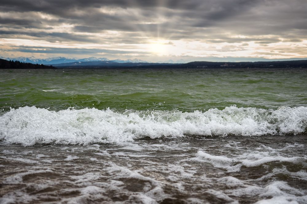 Brandung am Ammersee