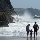 Brandung am Kynance Cove, Cornwall