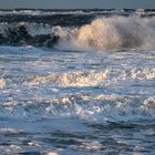 Brandung am Strand von Sylt