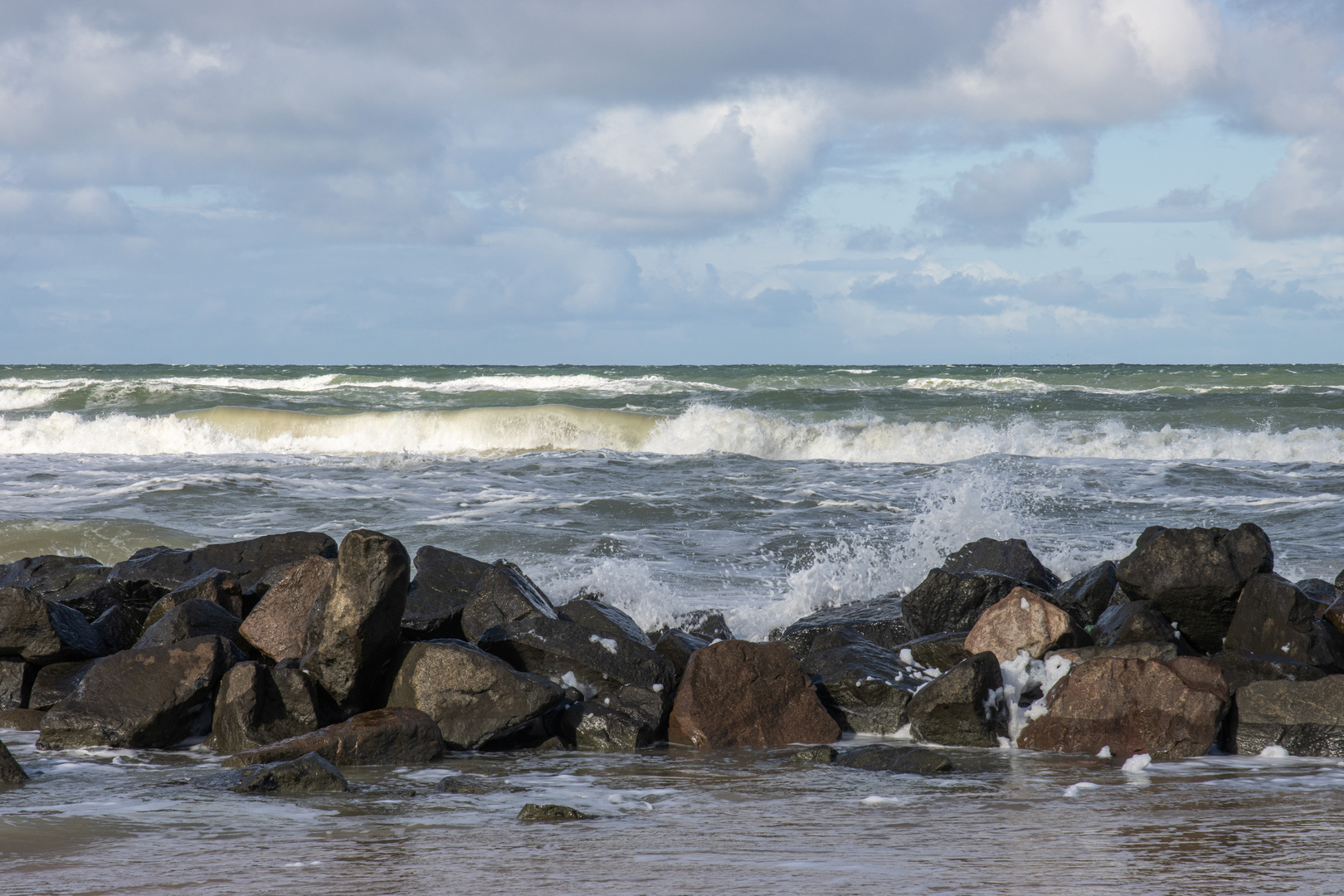 Brandung an der  Jammerbucht