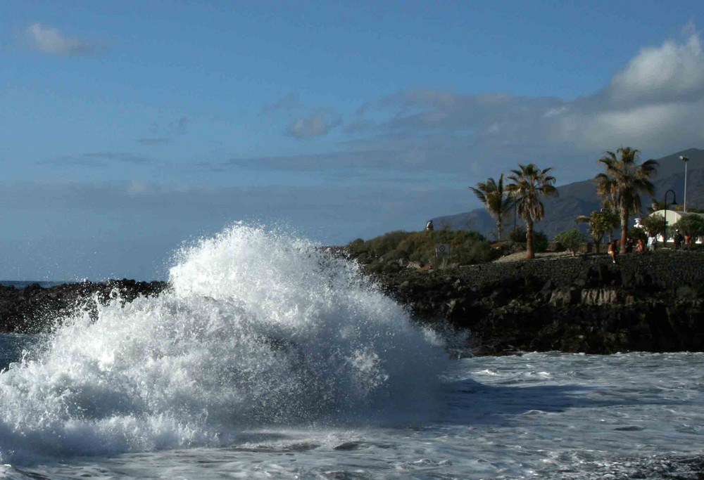 Brandung auf Teneriffa