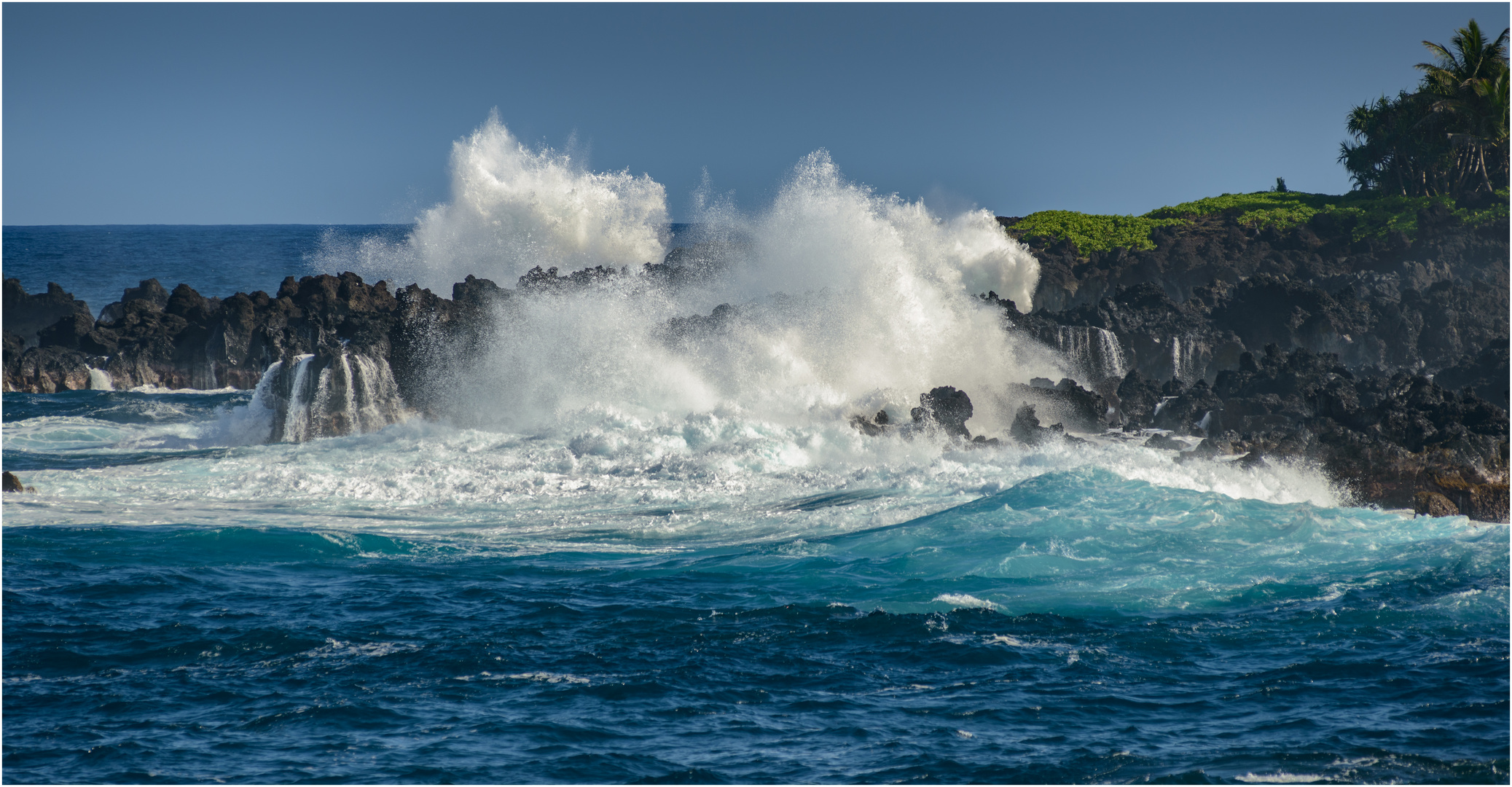 Brandung bei Hana - Maui, Hawaii