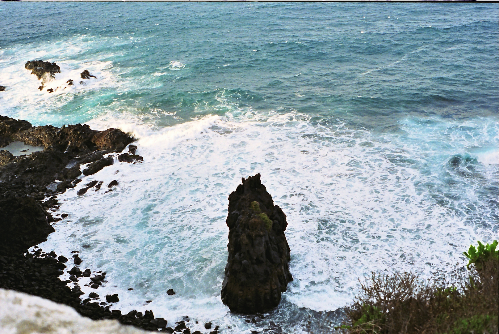 Brandung bei Puerto de la Cruz, Teneriffa