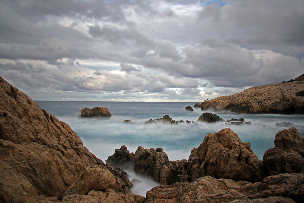 Brandung in Cala Ratjada