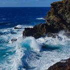 Brandung in der Hanauma Bay