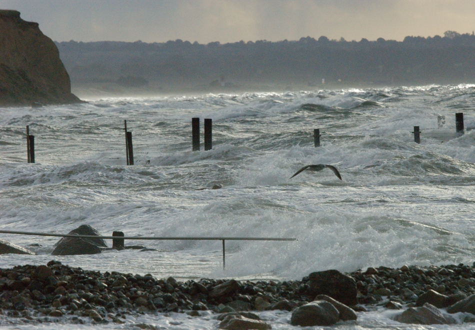 Brandung in der Ostsee