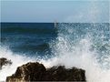 Brandung mit Surfer von BalouR