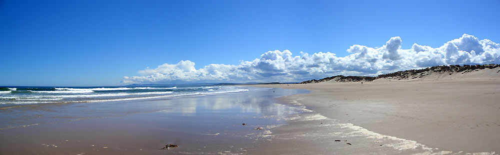 Brandung und Strand