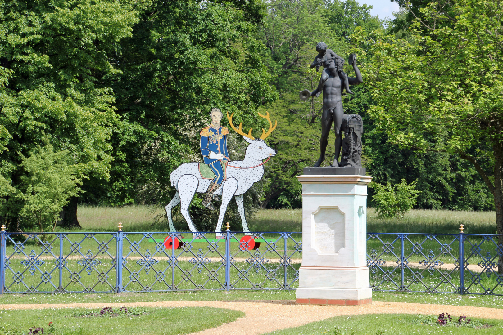 Branitzer Park bei Cottbus: Antike und moderne Kunst