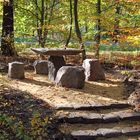 Branitzer Park bei Cottbus: Der steinerne Tisch