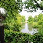 Branitzer Park im Regen 8 : Auf dem Kugelberg