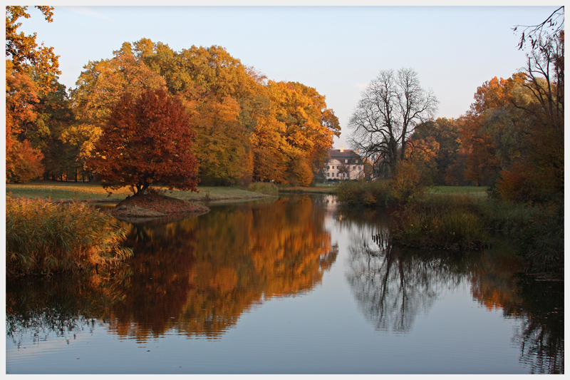 Branitzer Park in Farbe