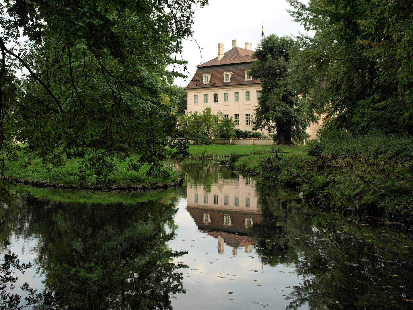 Branitzer Park mit Schloß Branitz